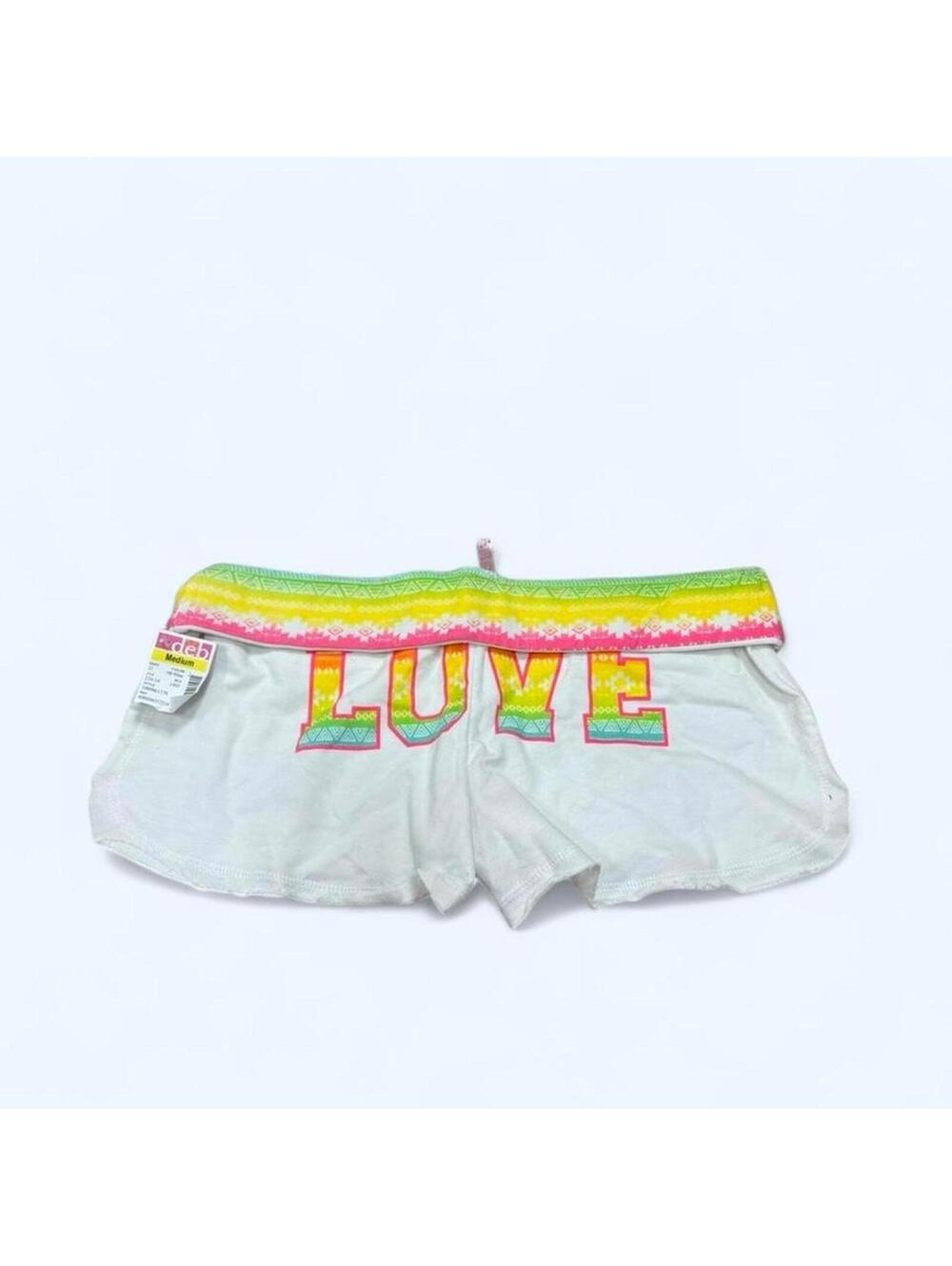 Deb Women's White and Multi Shorts